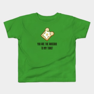 Avocado toast, and eggs Kids T-Shirt